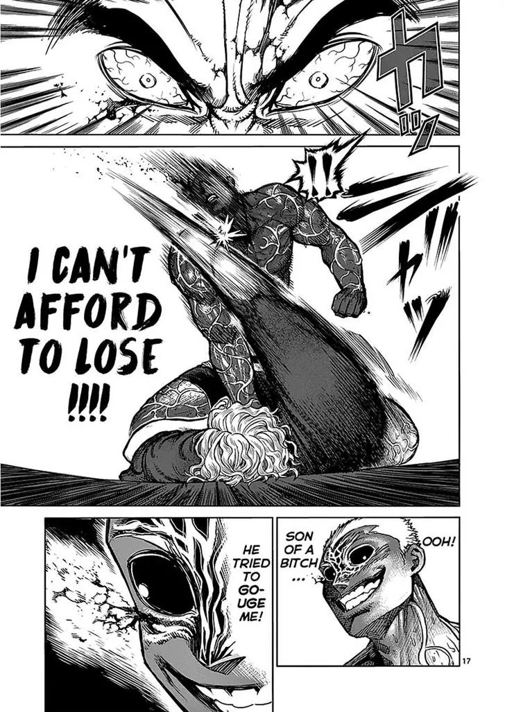 Kengan Asura Chapter 55 page 17 - Chapter 55: Overwhelming
