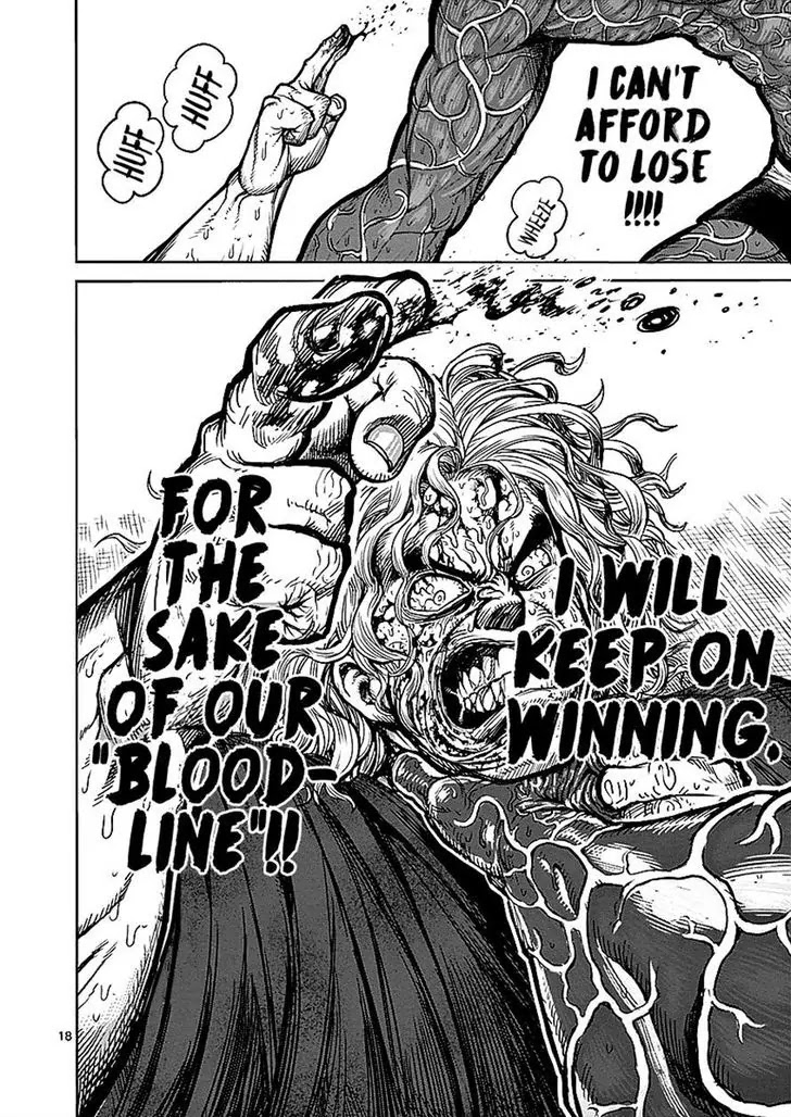 Kengan Asura Chapter 55 page 18 - Chapter 55: Overwhelming