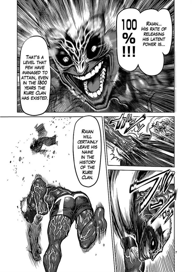 Kengan Asura Chapter 55 page 7 - Chapter 55: Overwhelming