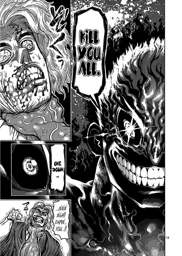 Kengan Asura Chapter 56 page 13 - Chapter 56: Brutality