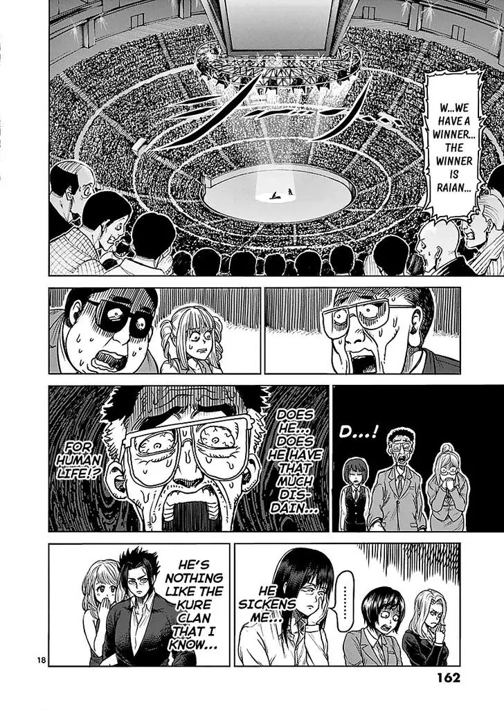 Kengan Asura Chapter 56 page 18 - Chapter 56: Brutality
