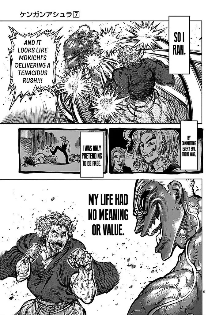 Kengan Asura Chapter 56 page 5 - Chapter 56: Brutality