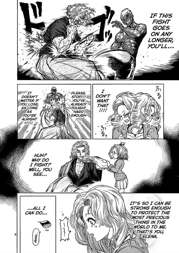 Kengan Asura Chapter 56 page 8 - Chapter 56: Brutality