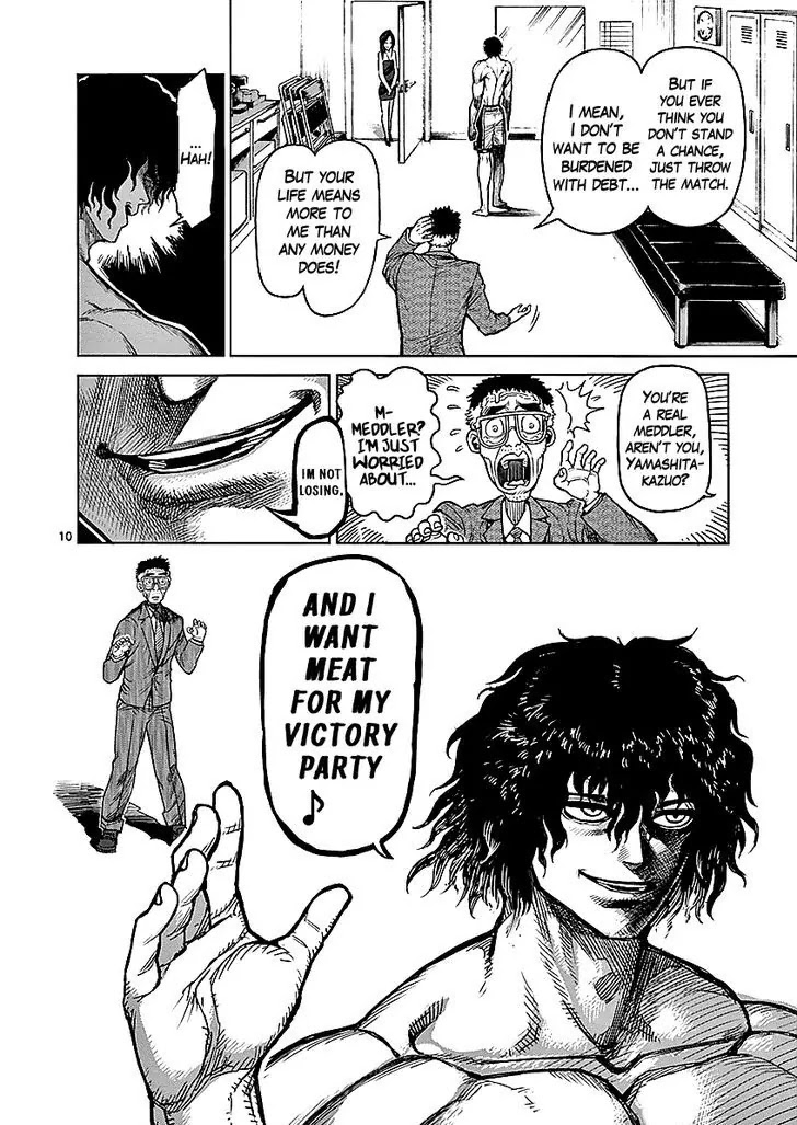 Kengan Asura Chapter 57 page 10 - Chapter 57: Departure