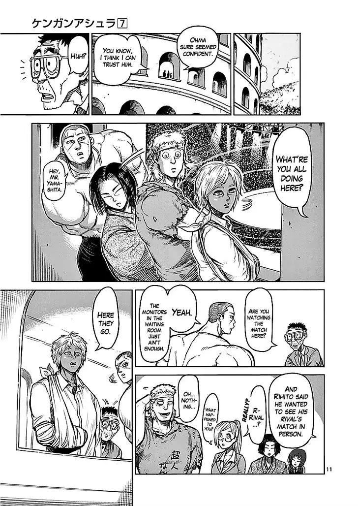Kengan Asura Chapter 57 page 11 - Chapter 57: Departure