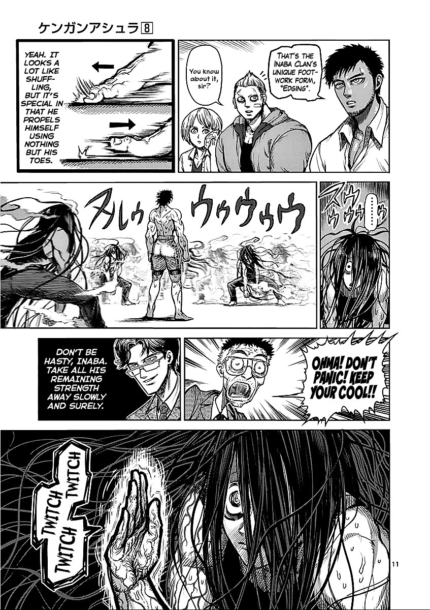 Kengan Asura Chapter 59 page 11 - Chapter 59: Flashfire