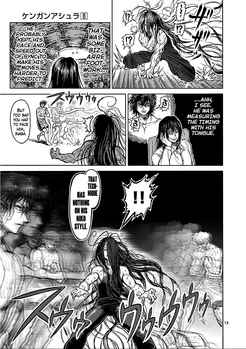 Kengan Asura Chapter 59 page 13 - Chapter 59: Flashfire