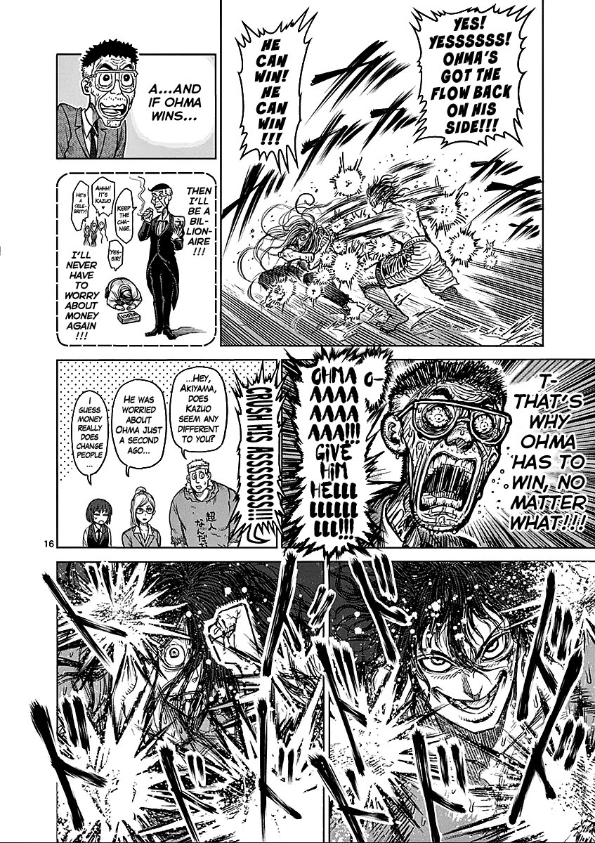 Kengan Asura Chapter 59 page 16 - Chapter 59: Flashfire