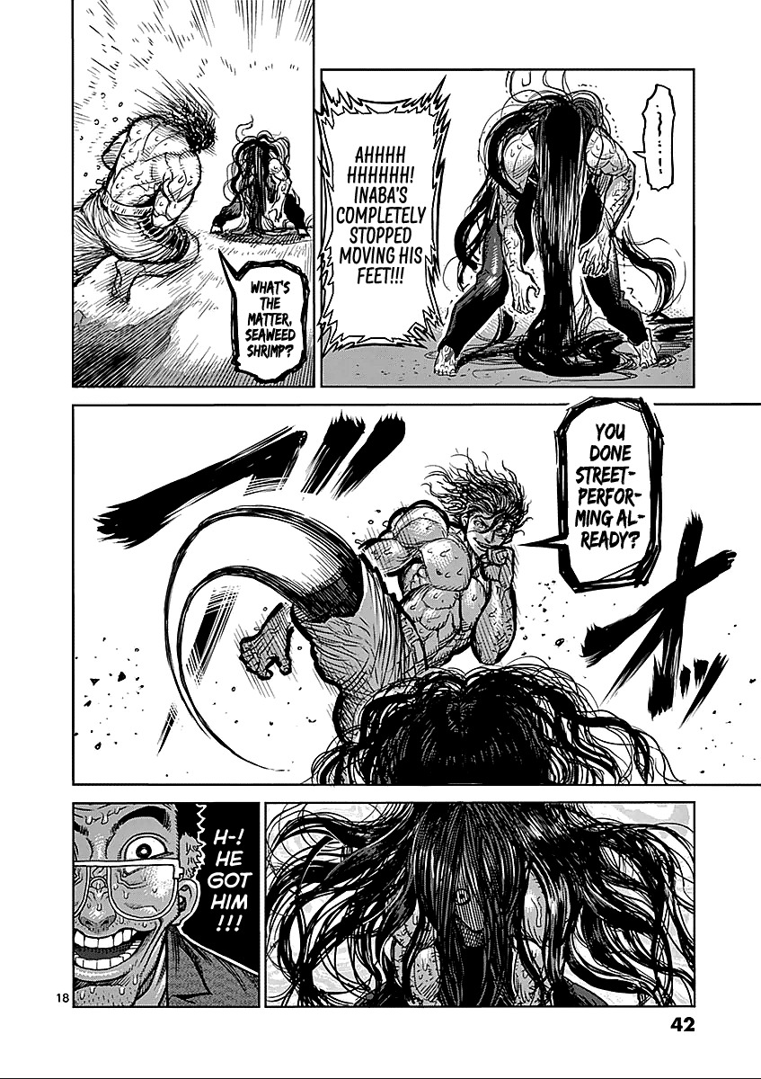 Kengan Asura Chapter 59 page 18 - Chapter 59: Flashfire