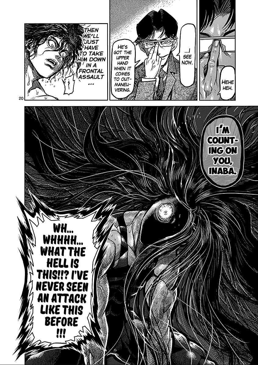 Kengan Asura Chapter 59 page 20 - Chapter 59: Flashfire