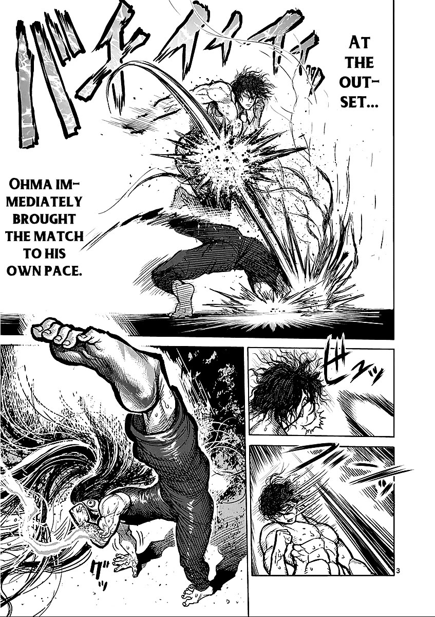 Kengan Asura Chapter 59 page 3 - Chapter 59: Flashfire