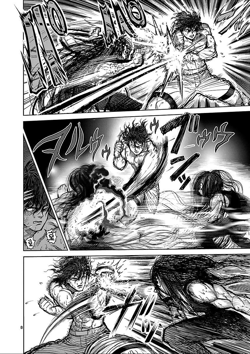 Kengan Asura Chapter 59 page 8 - Chapter 59: Flashfire