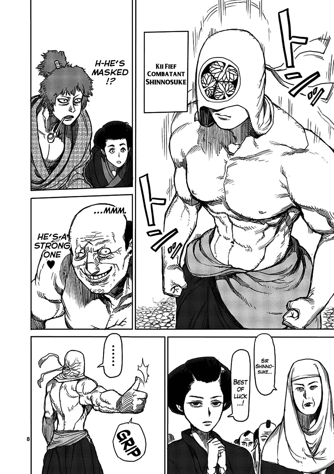 Kengan Asura Chapter 6.5 page 8 - Chapter 6.5: Oldest