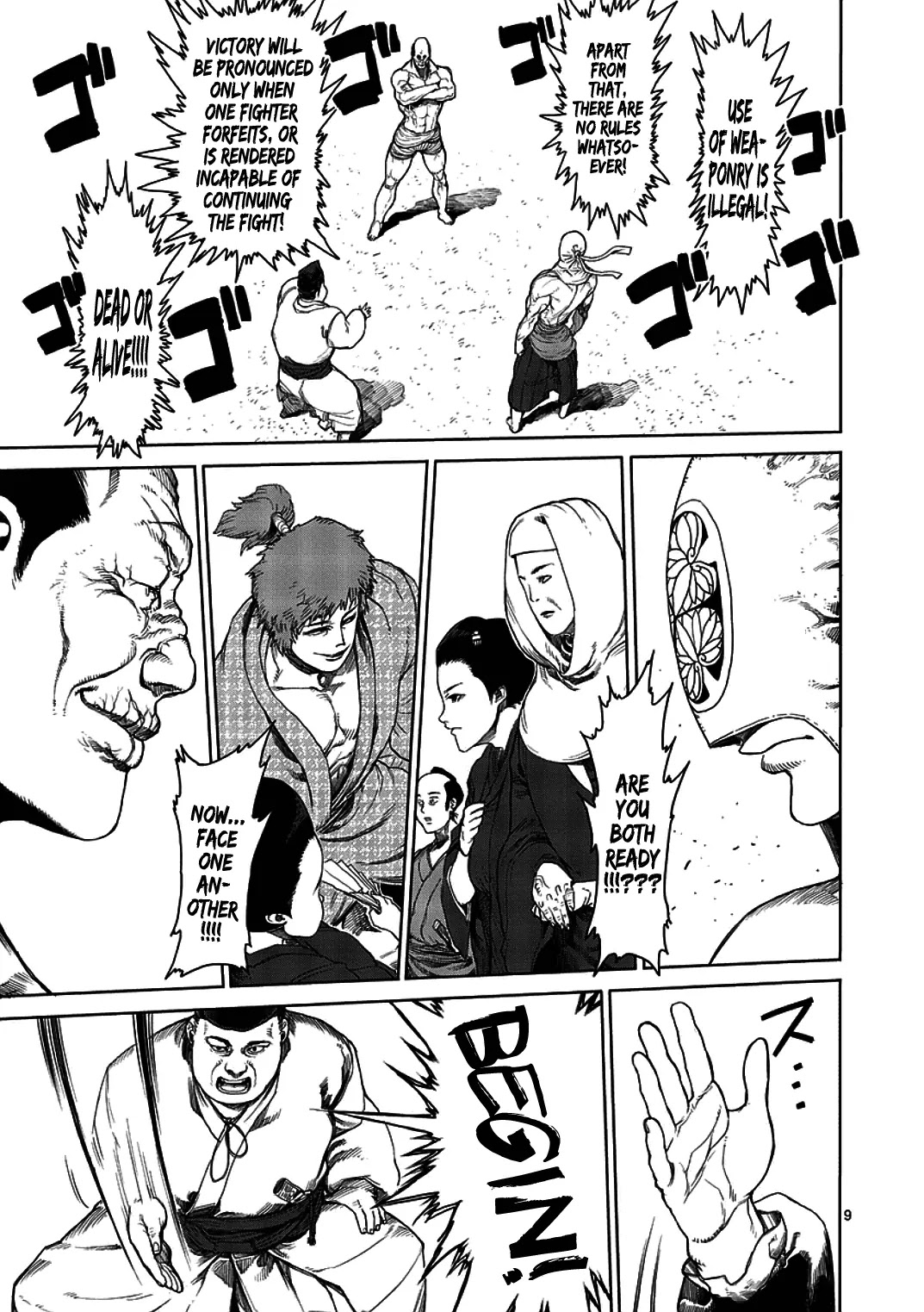 Kengan Asura Chapter 6.5 page 9 - Chapter 6.5: Oldest