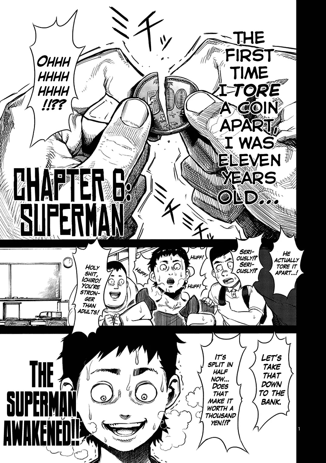 Kengan Asura Chapter 6 page 1 - Chapter 6: Superman