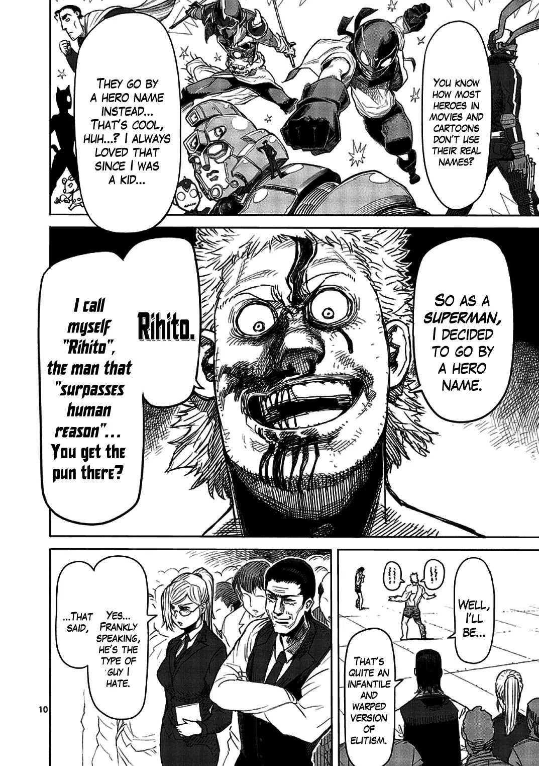 Kengan Asura Chapter 6 page 10 - Chapter 6: Superman