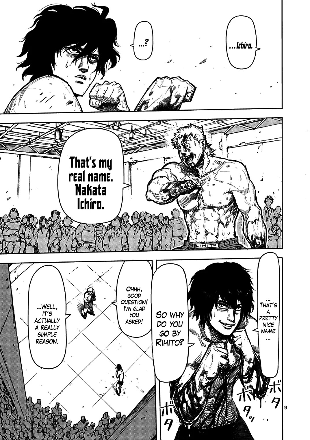 Kengan Asura Chapter 6 page 9 - Chapter 6: Superman
