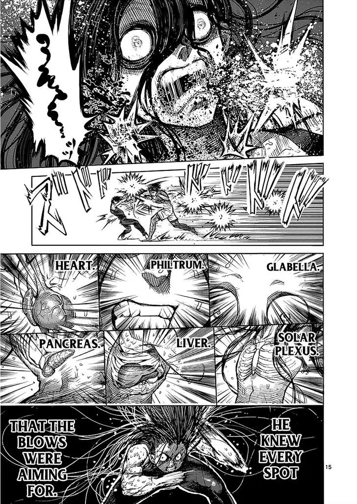 Kengan Asura Chapter 61 page 15 - Chapter 61: Inaba