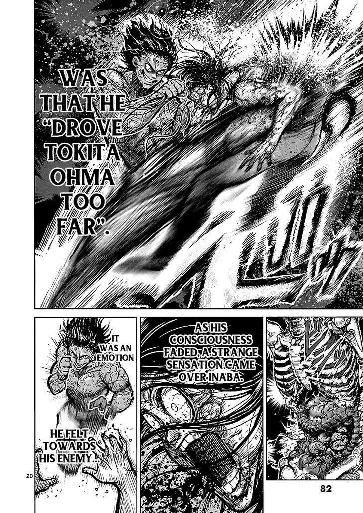 Kengan Asura Chapter 61 page 20 - Chapter 61: Inaba