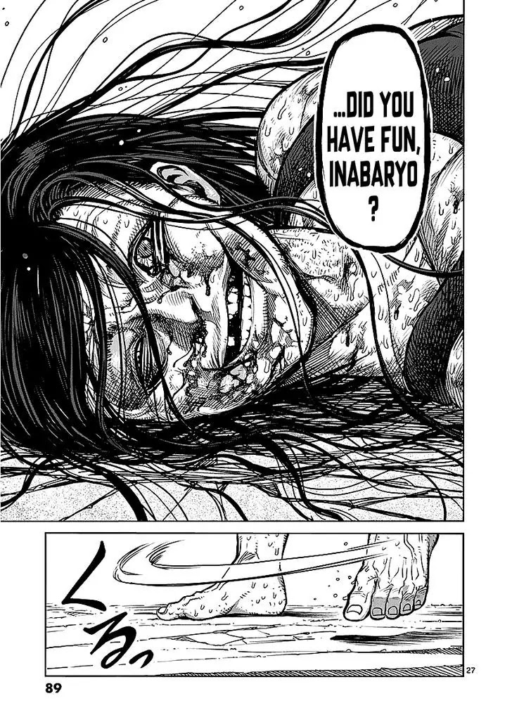 Kengan Asura Chapter 61 page 27 - Chapter 61: Inaba