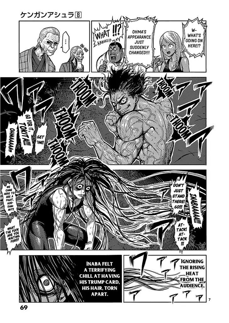 Kengan Asura Chapter 61 page 7 - Chapter 61: Inaba