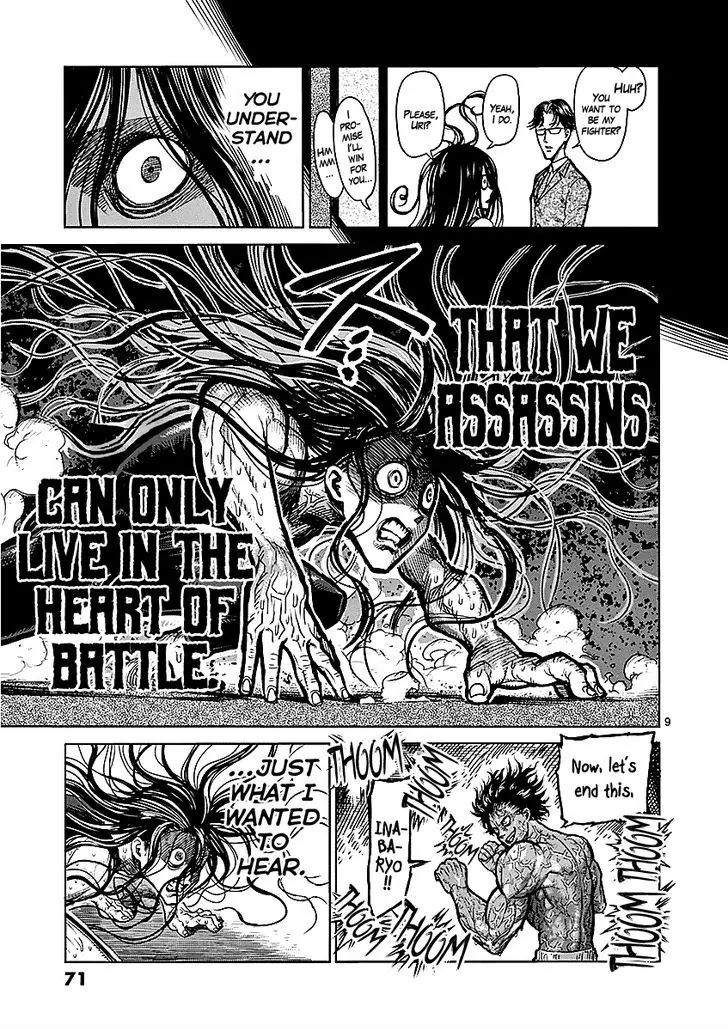 Kengan Asura Chapter 61 page 9 - Chapter 61: Inaba