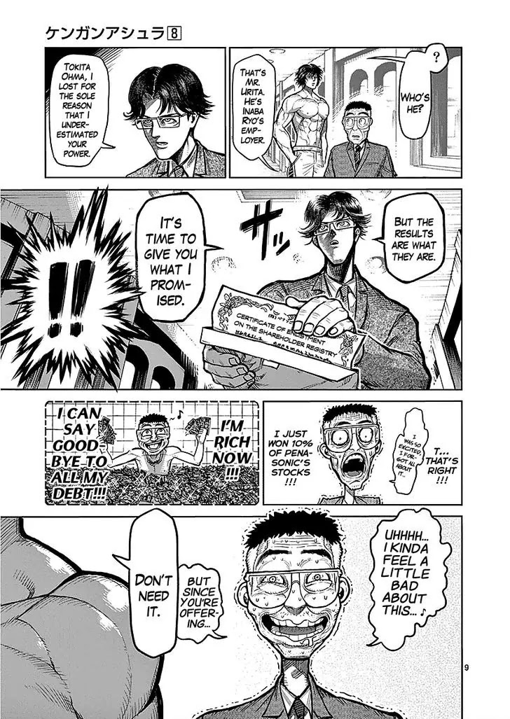 Kengan Asura Chapter 62 page 9 - Chapter 62: Aftermath