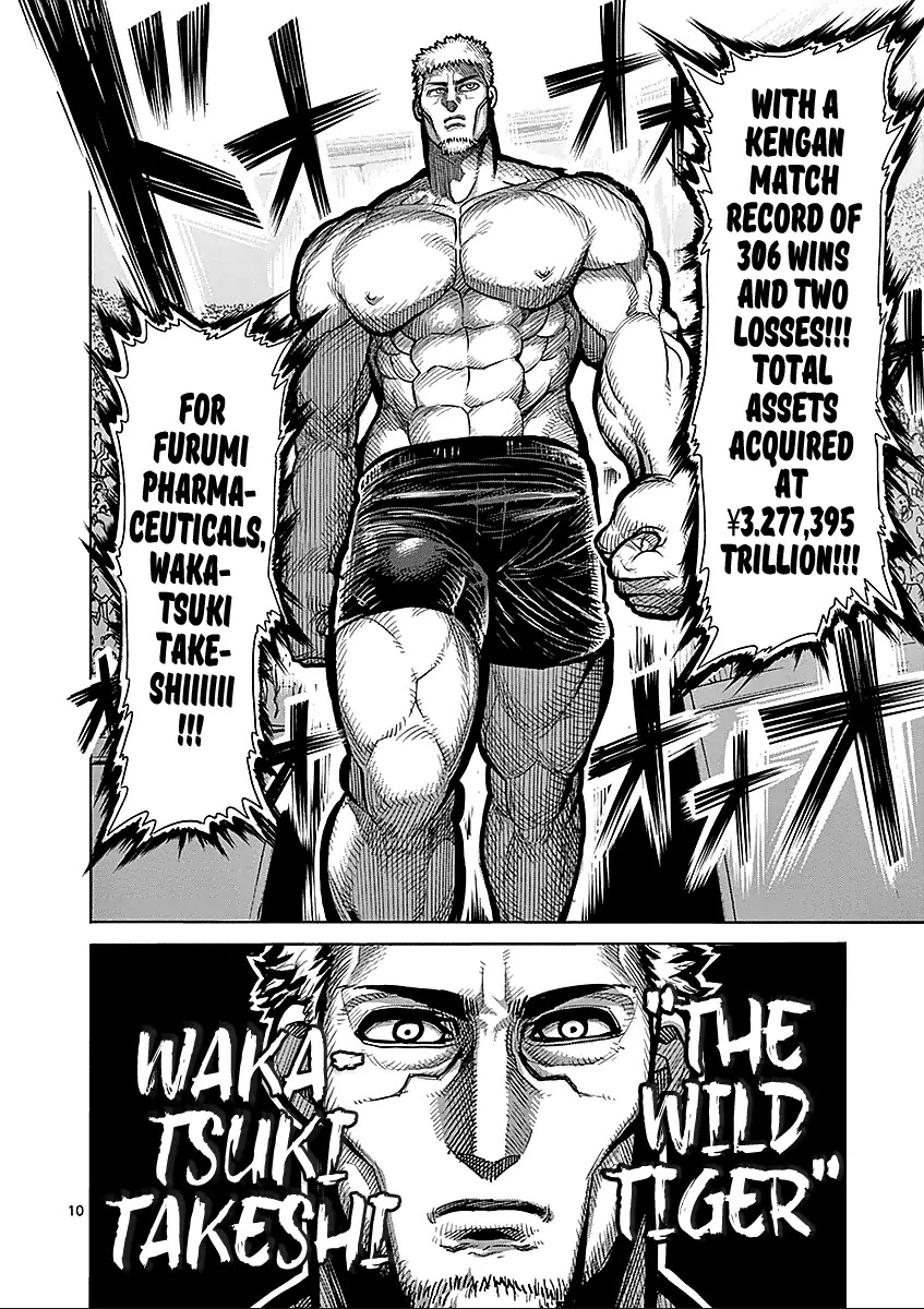 Kengan Asura Chapter 63 page 10 - Chapter 63: Tiger