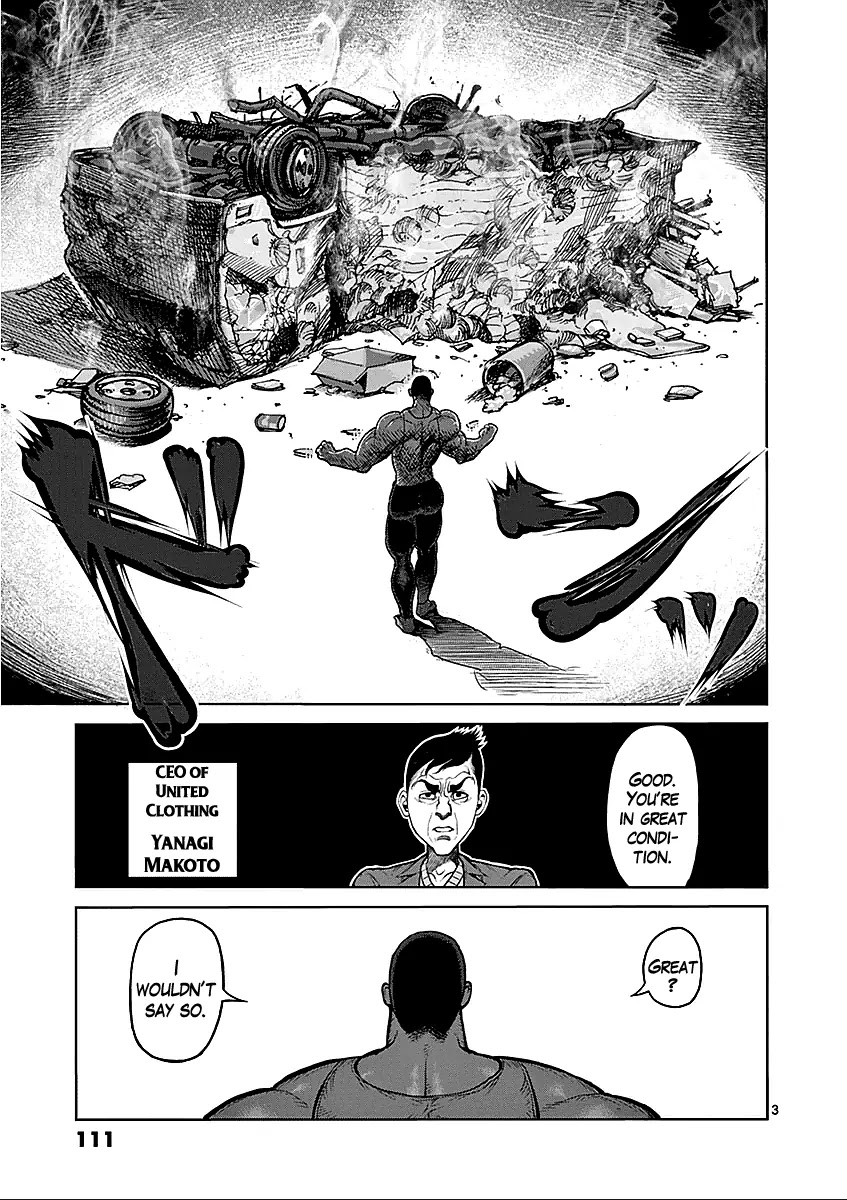 Kengan Asura Chapter 63 page 3 - Chapter 63: Tiger