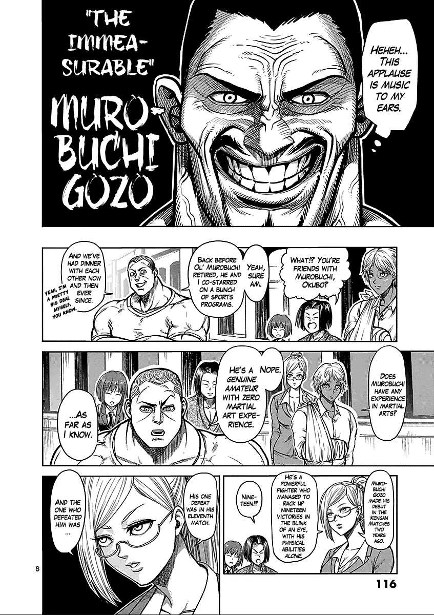 Kengan Asura Chapter 63 page 8 - Chapter 63: Tiger