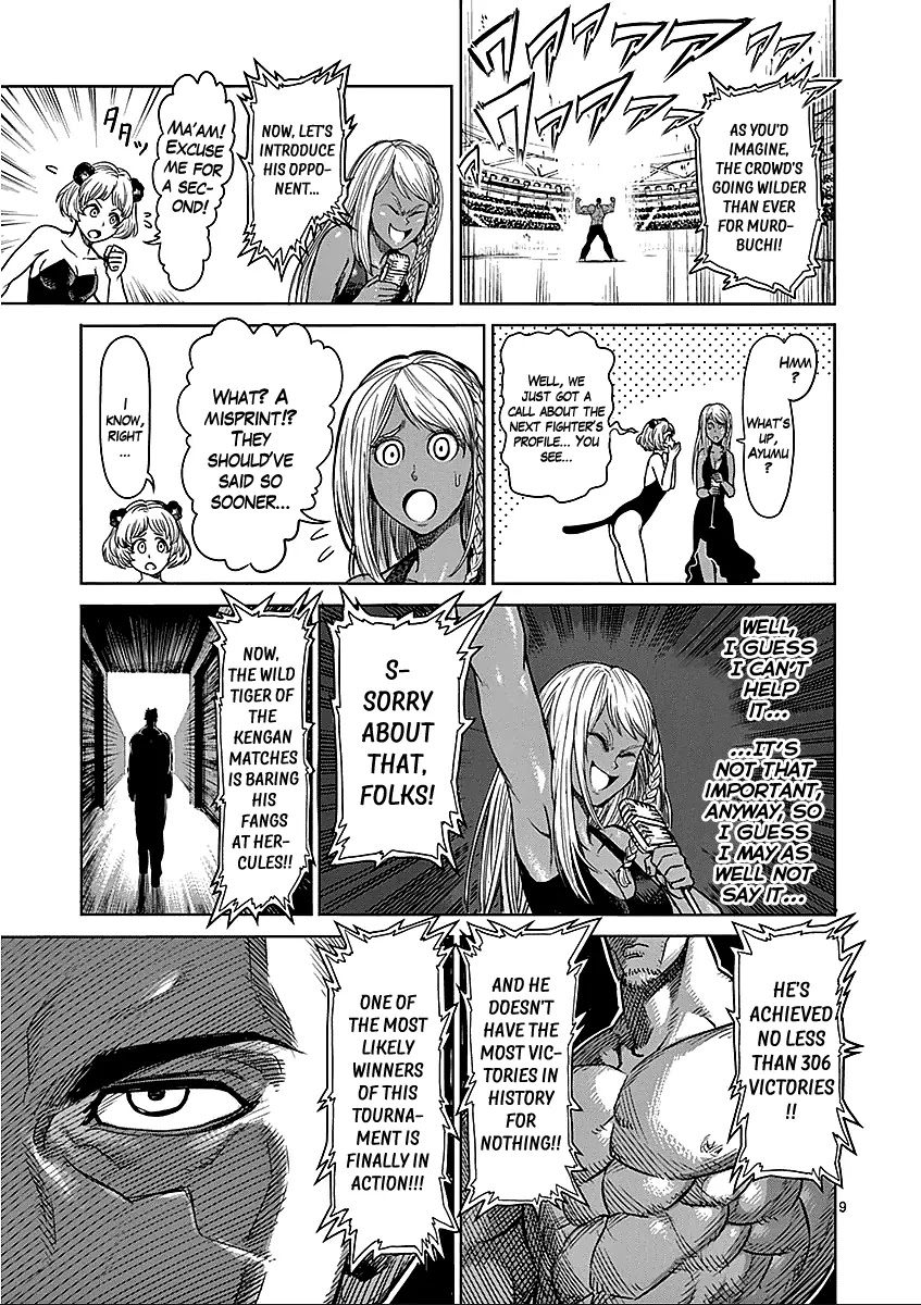 Kengan Asura Chapter 63 page 9 - Chapter 63: Tiger