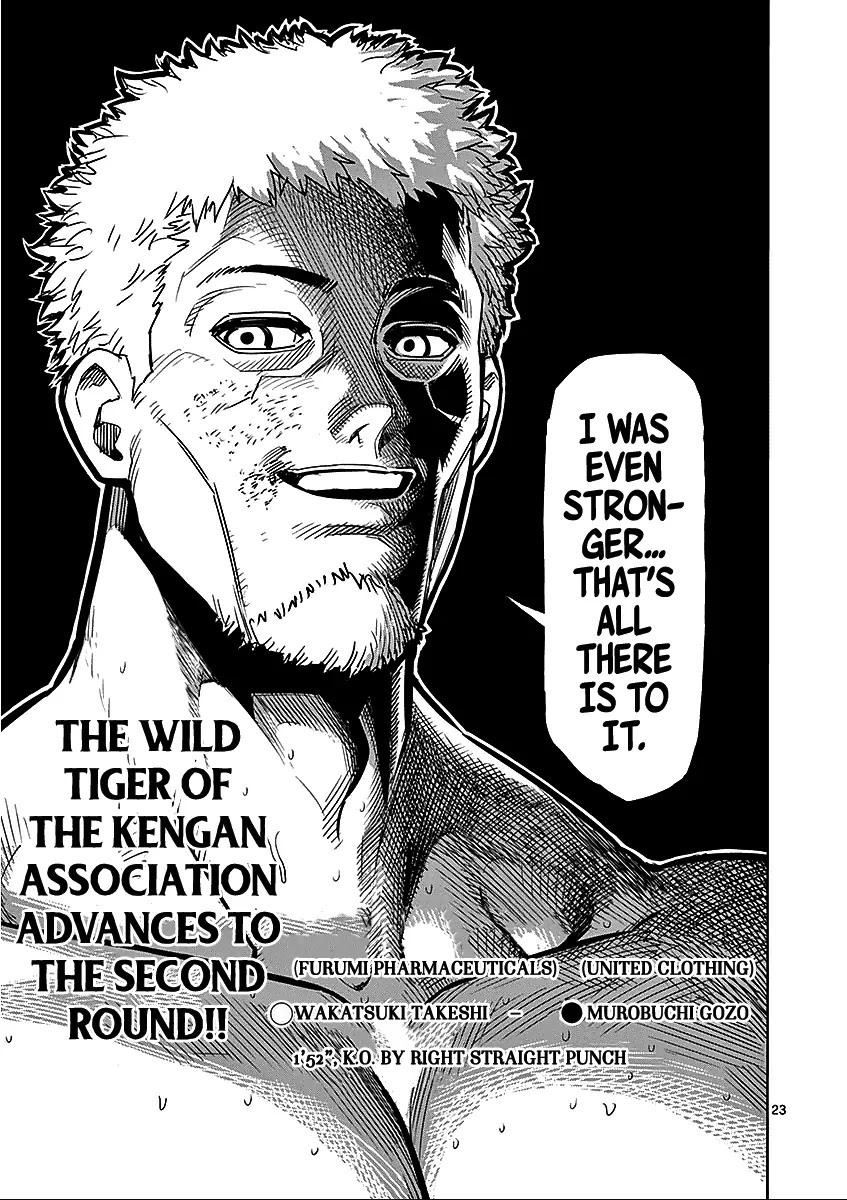 Kengan Asura Chapter 64 page 22 - Chapter 64: Punch