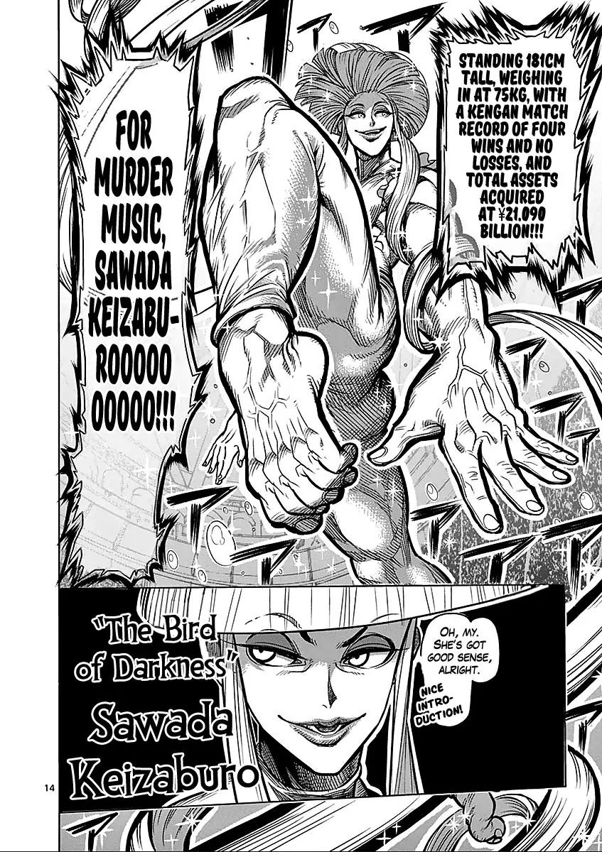 Kengan Asura Chapter 65 page 14 - Chapter 65: Monster