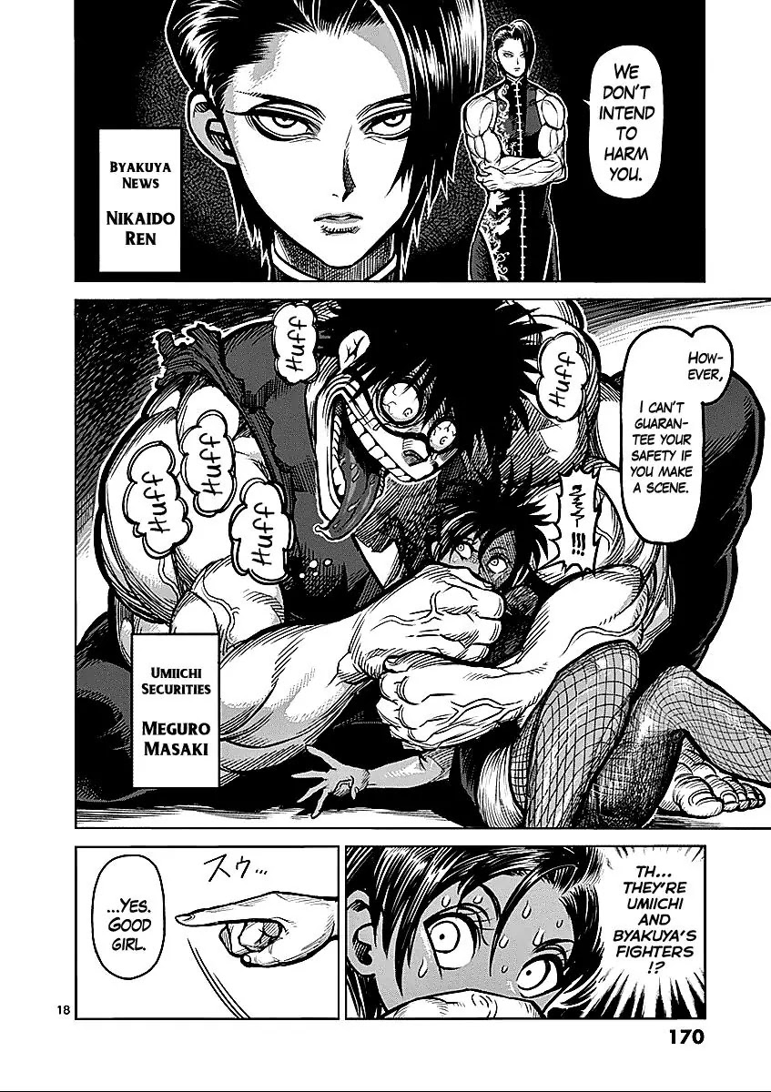 Kengan Asura Chapter 65 page 18 - Chapter 65: Monster