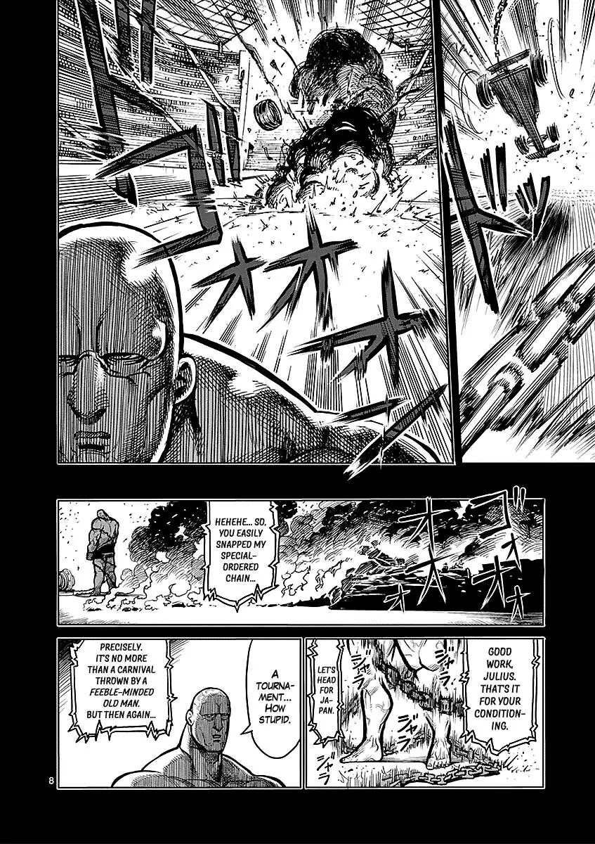 Kengan Asura Chapter 65 page 8 - Chapter 65: Monster