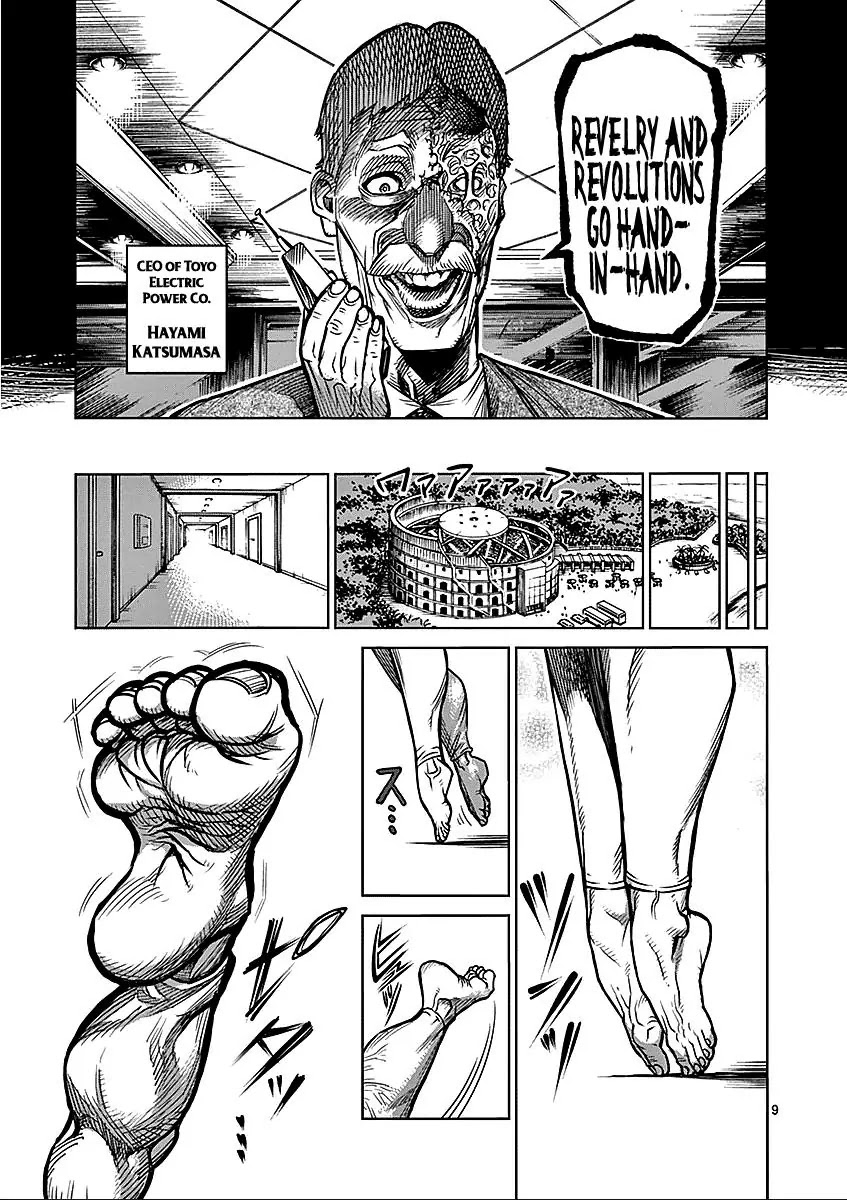 Kengan Asura Chapter 65 page 9 - Chapter 65: Monster