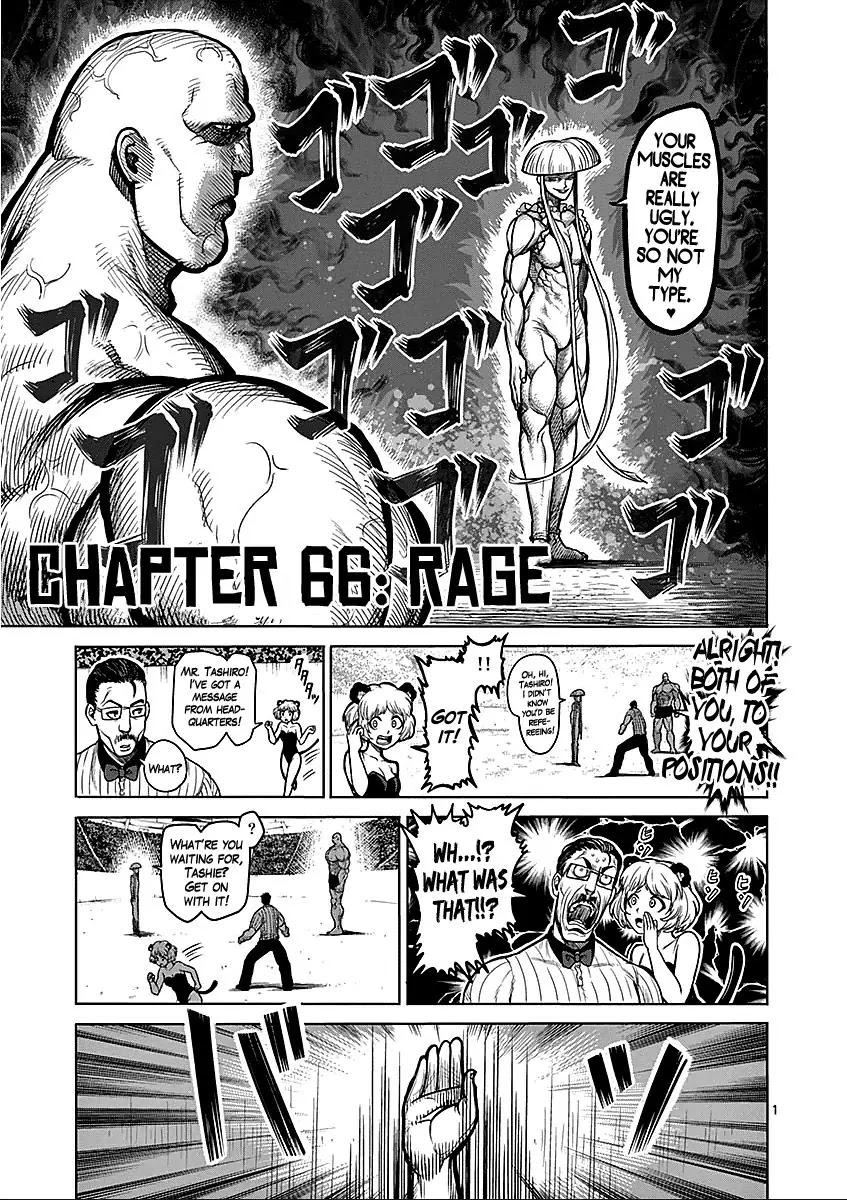 Kengan Asura Chapter 66 page 1 - Chapter 66: Rage