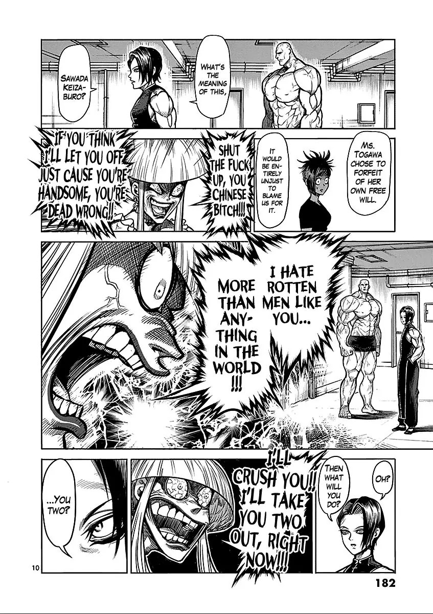 Kengan Asura Chapter 66 page 10 - Chapter 66: Rage