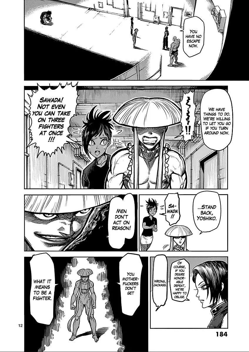 Kengan Asura Chapter 66 page 12 - Chapter 66: Rage