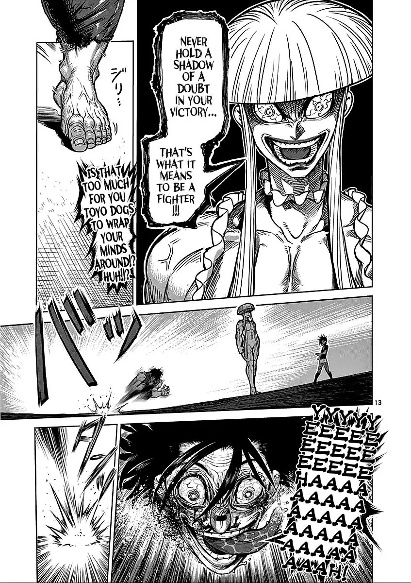 Kengan Asura Chapter 66 page 13 - Chapter 66: Rage