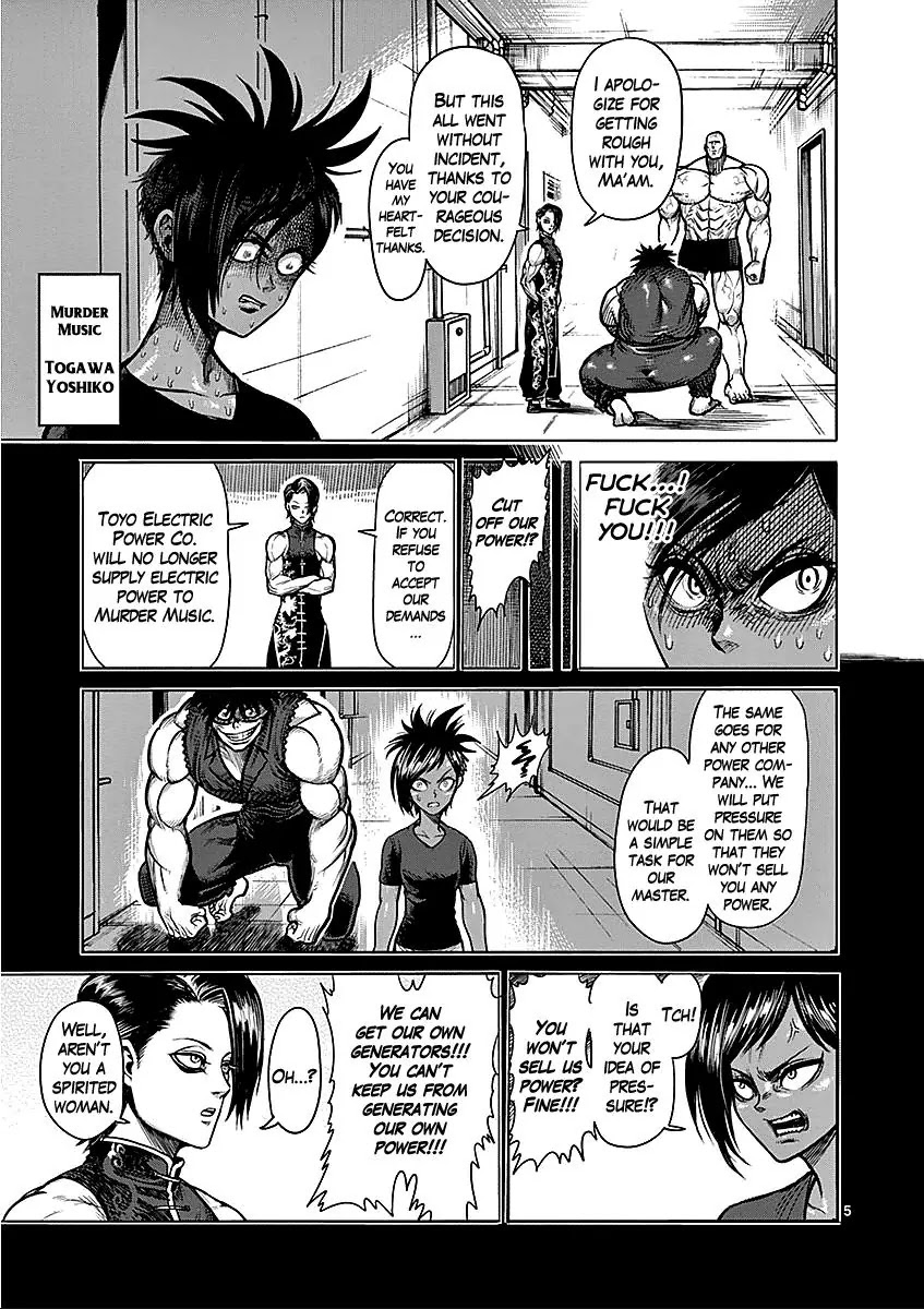 Kengan Asura Chapter 66 page 5 - Chapter 66: Rage