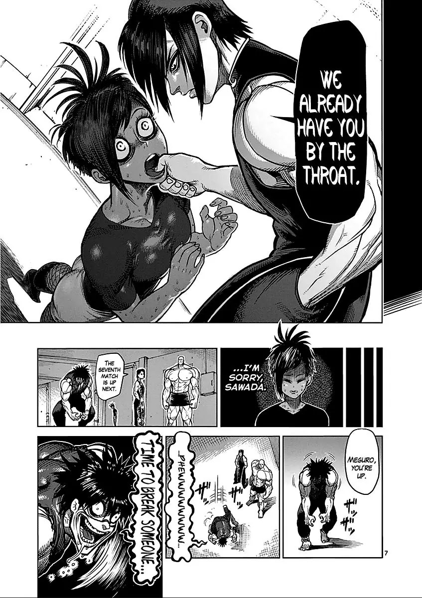 Kengan Asura Chapter 66 page 7 - Chapter 66: Rage