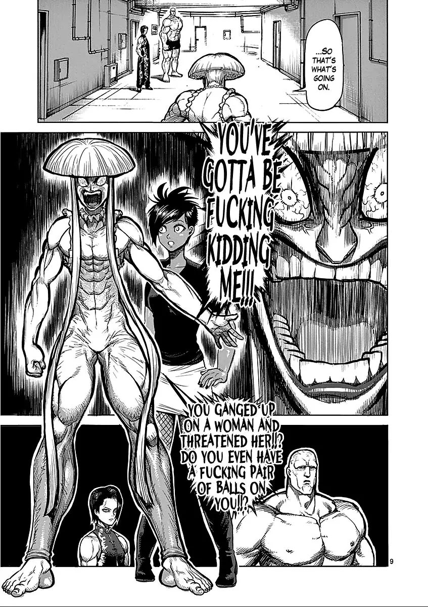 Kengan Asura Chapter 66 page 9 - Chapter 66: Rage