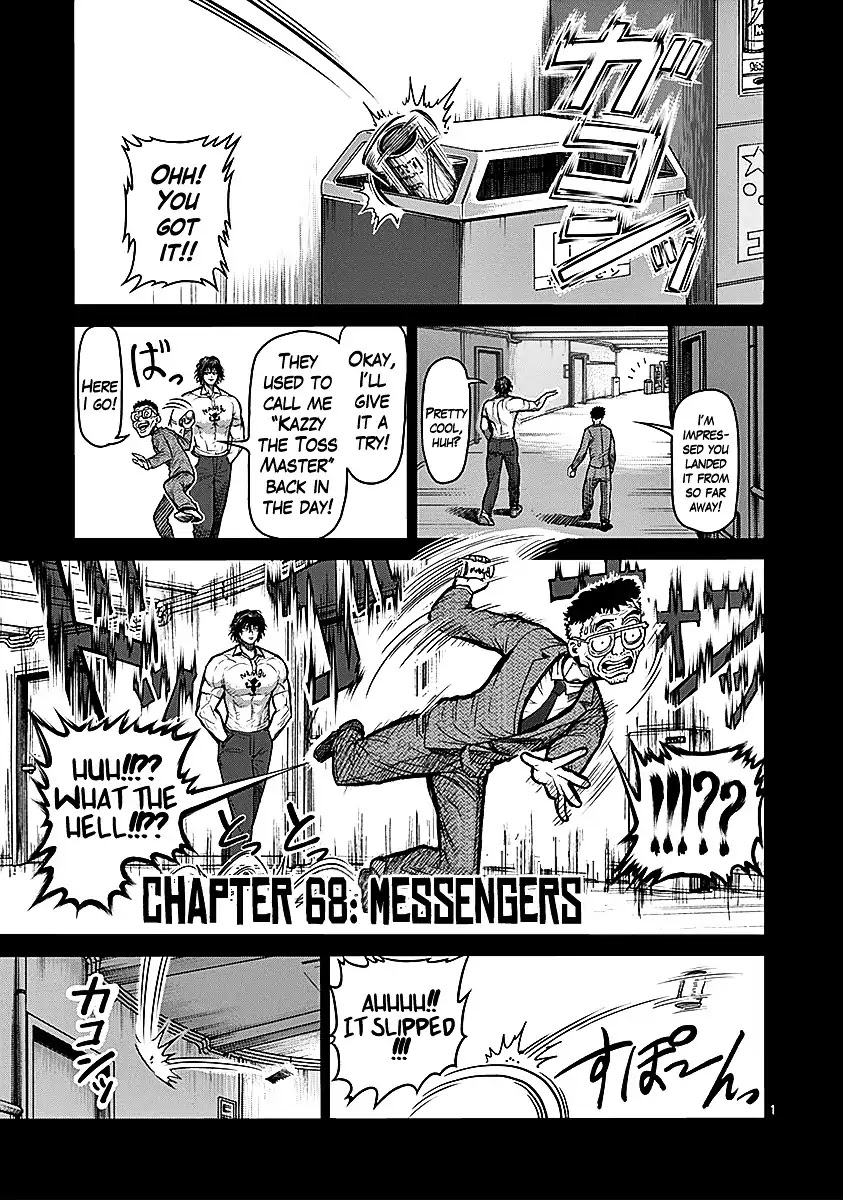 Kengan Asura Chapter 68 page 1 - Chapter 68: Messengers