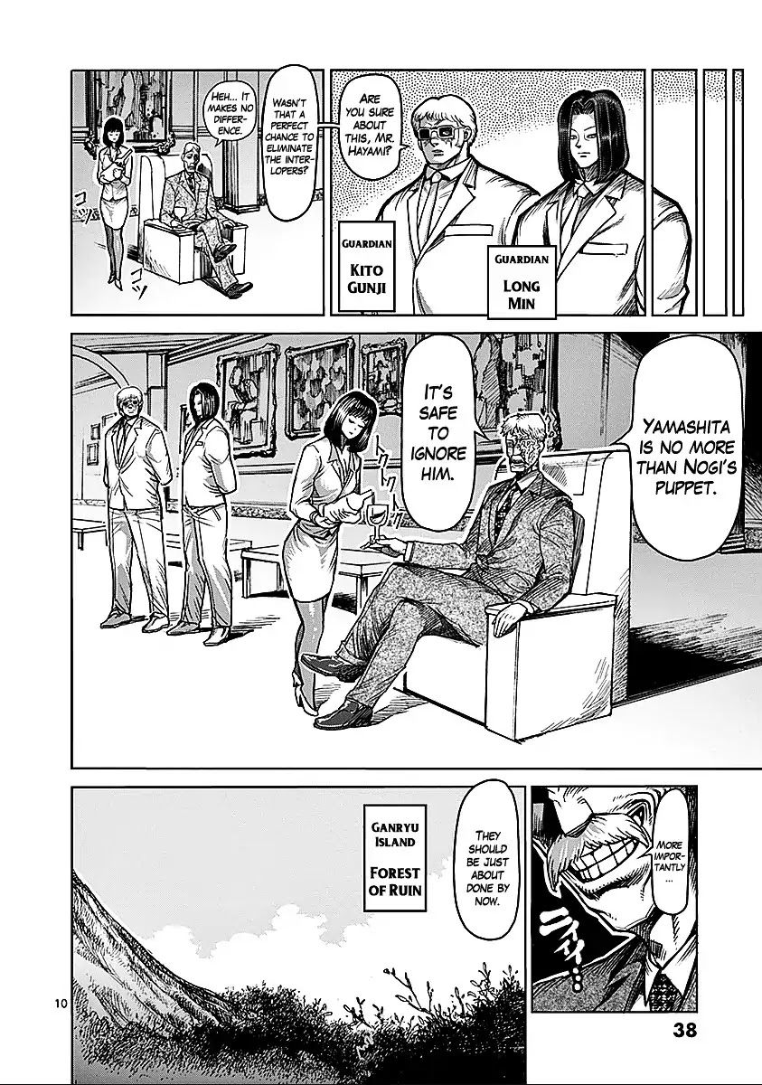Kengan Asura Chapter 68 page 10 - Chapter 68: Messengers