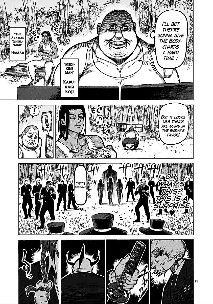 Kengan Asura Chapter 68 page 13 - Chapter 68: Messengers