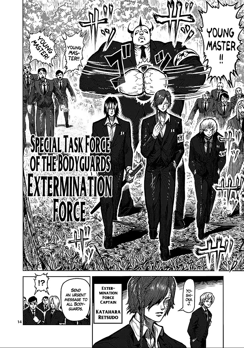 Kengan Asura Chapter 68 page 14 - Chapter 68: Messengers