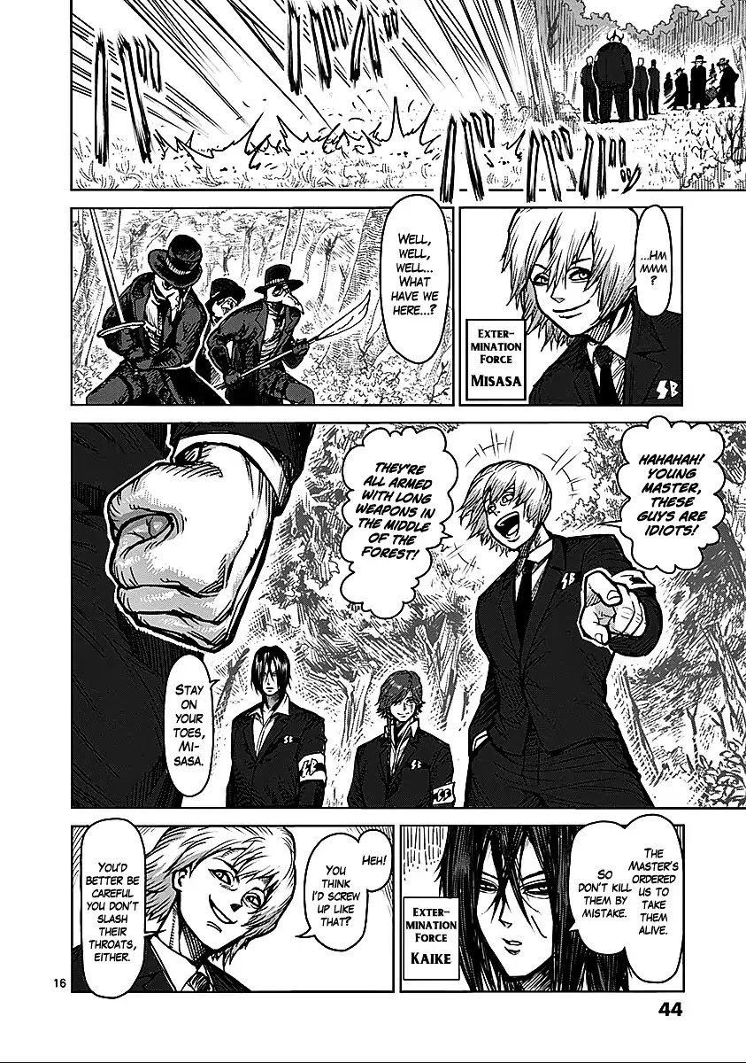 Kengan Asura Chapter 68 page 16 - Chapter 68: Messengers