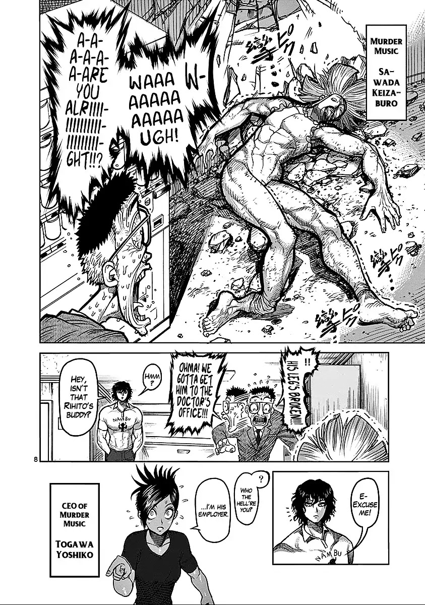 Kengan Asura Chapter 68 page 8 - Chapter 68: Messengers
