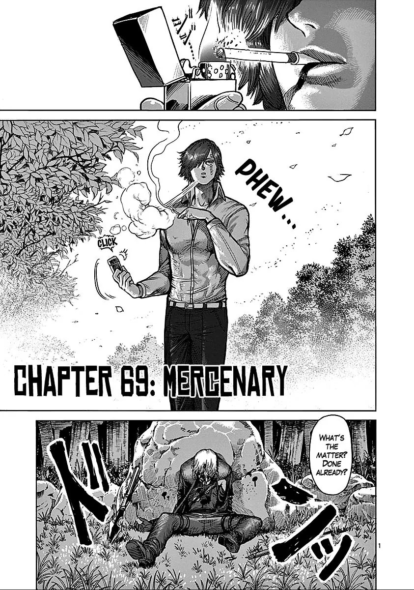 Kengan Asura Chapter 69 page 1 - Chapter 69: Mercenary
